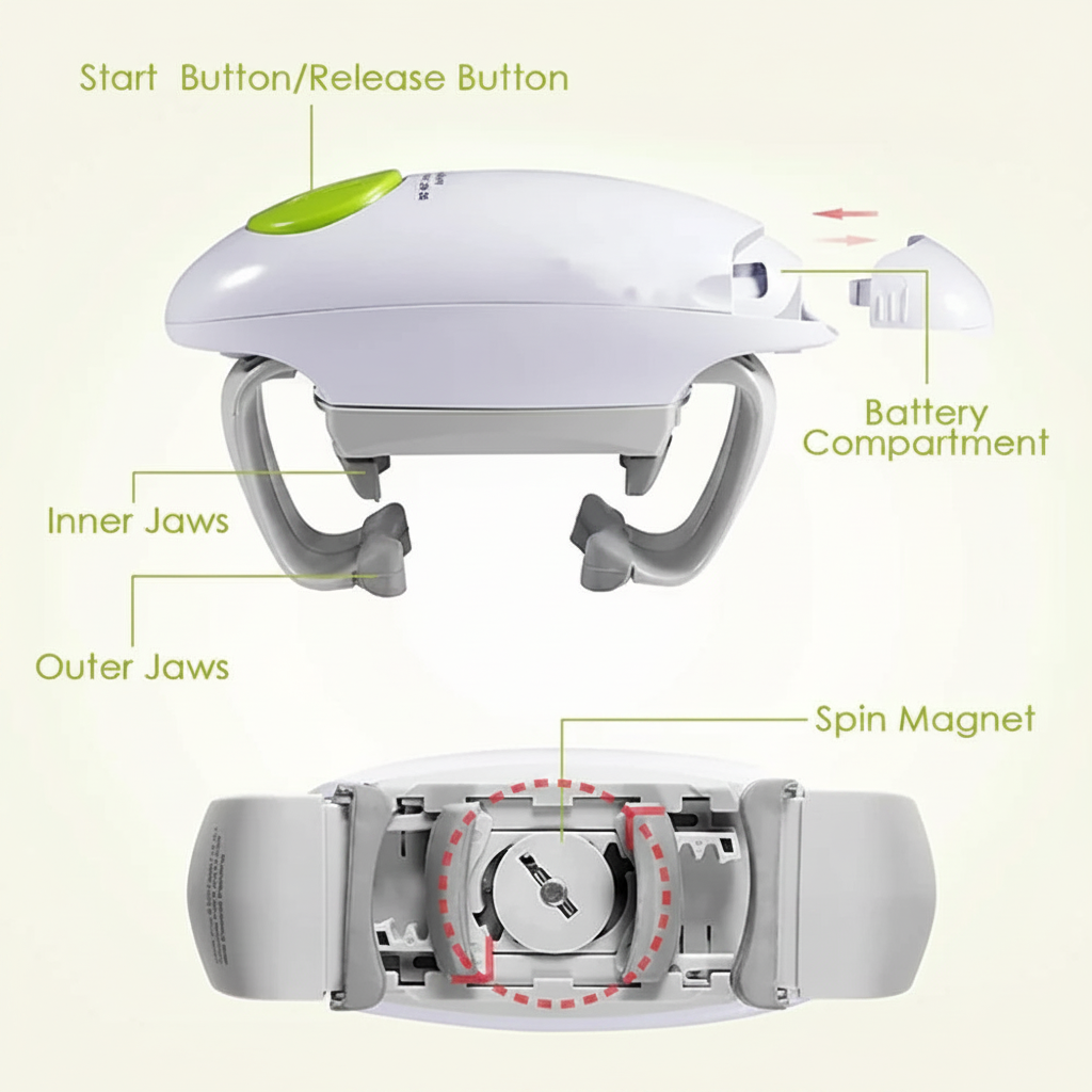 Electric Can Opener parts diagram
